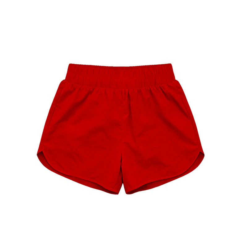4.15 Kids Girls Red Active Shorts Preorder