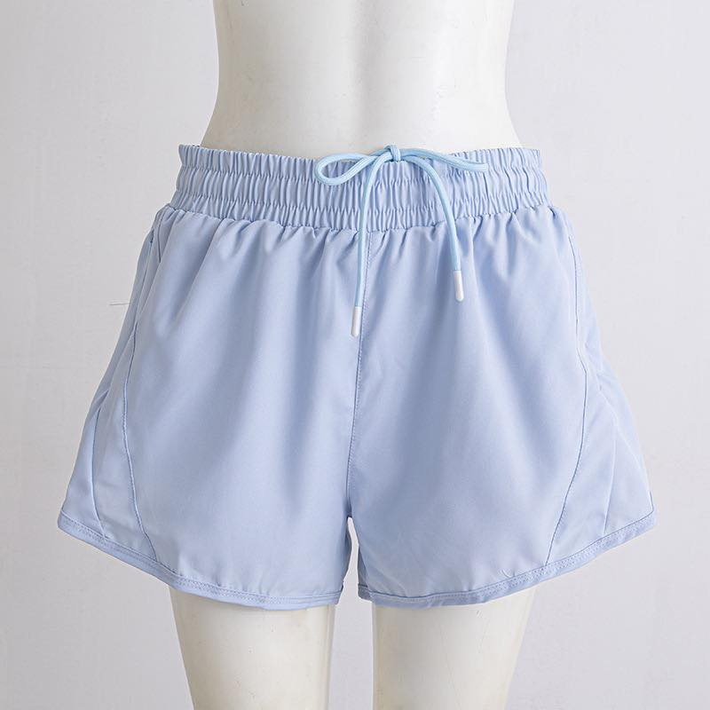 4.29 Kids Girls Light Blue Elastic Waist Active Shorts Preorder