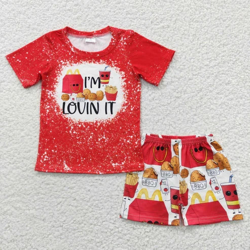 Sibling Baby Girls Boys Scips Summer Bell Bottom Pants Set and Shorts Outfit