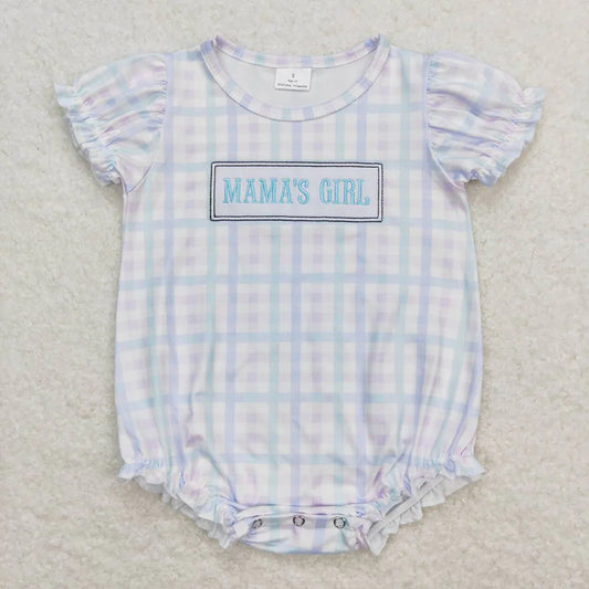 Baby Boys Girls Embroidery Mama's Boy Girl Sibling Brother Mother's Day Clothes Set