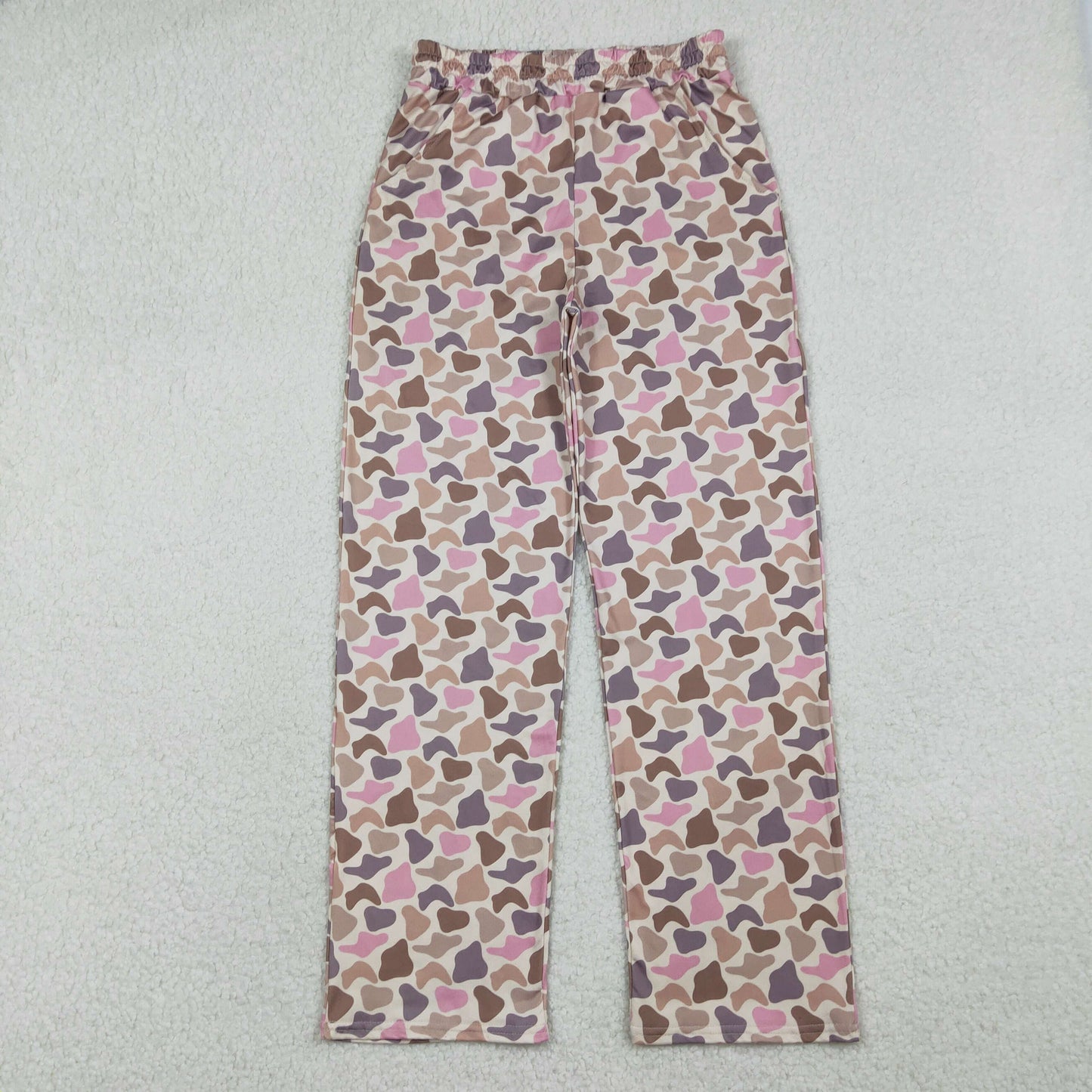 Mama and Me Southern Brown Pink Camo Shorts Bottoms