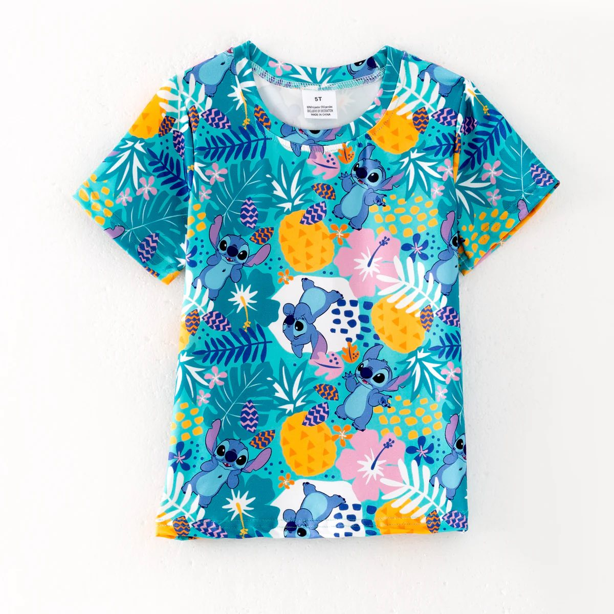 (Custom Design Preorder MOQ 5) Cartoon Stitc* Boys Tee Shirts Top