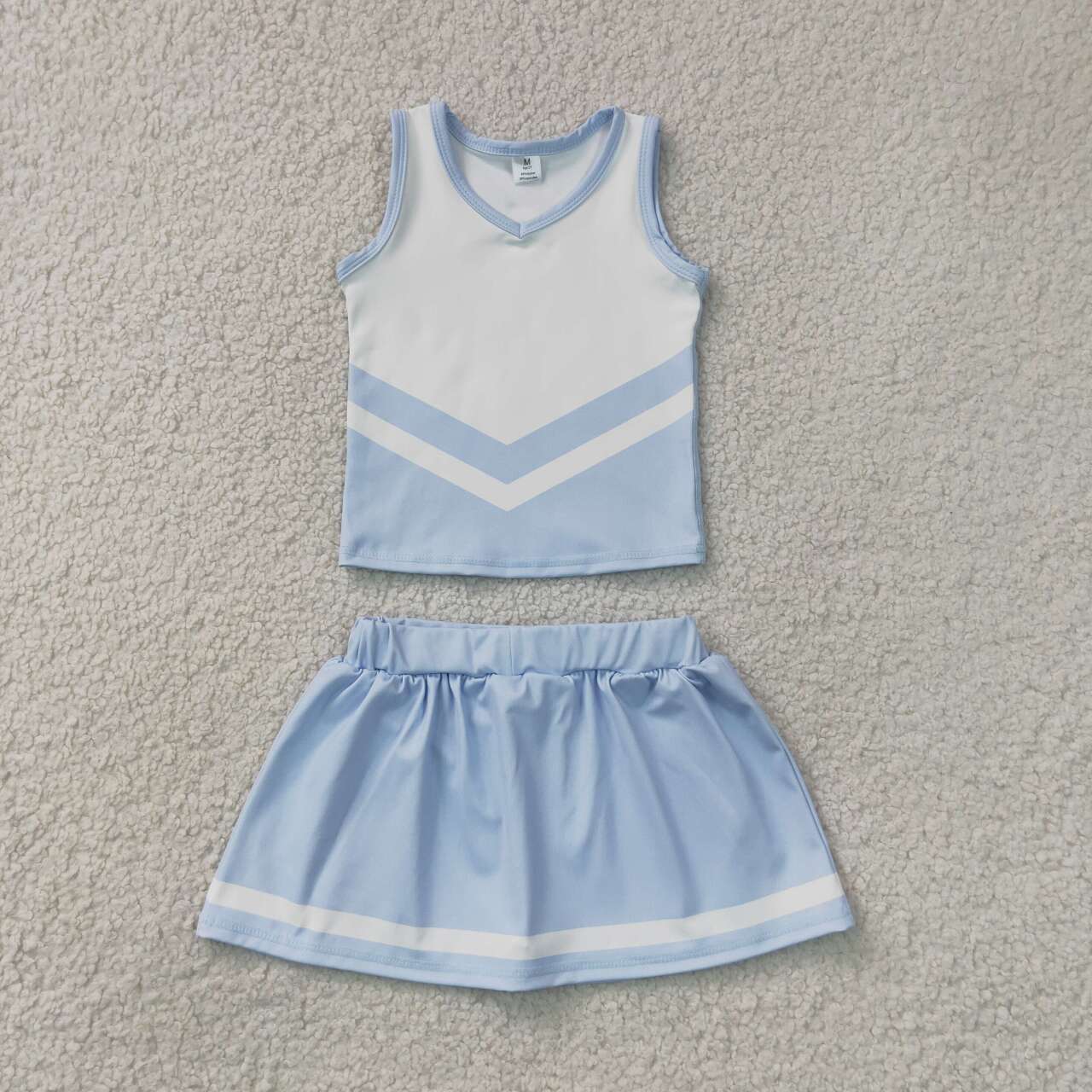 Kids Girls Blue Sport Team Active Skort Outfit