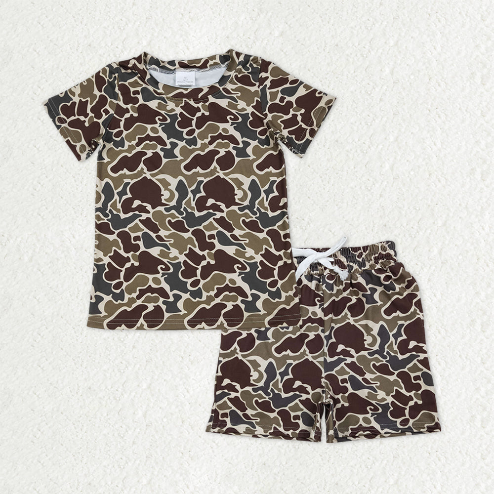 Sibling Family Mama and Kids Southern Dark Khaki Camo Clothings