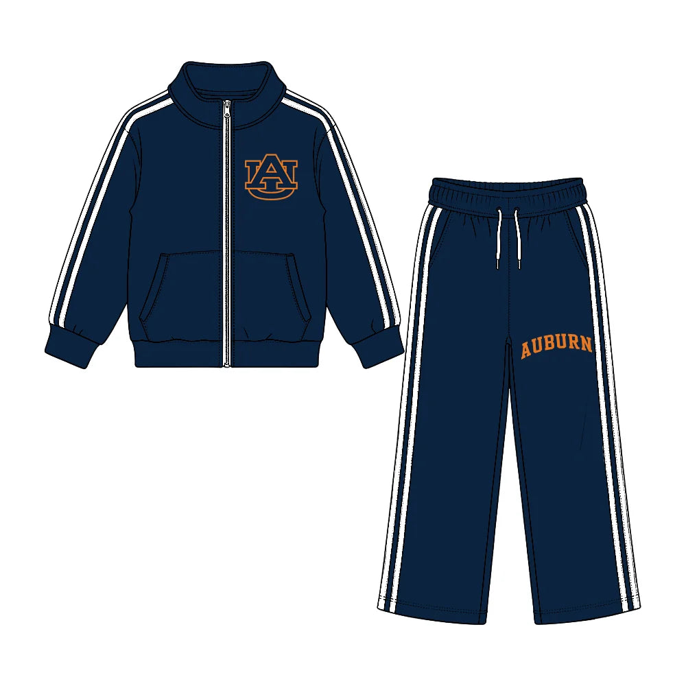 Preorder( 5  MOQ) Baby Girls Auburn Jacket Top Wide Leg Pants Outfit