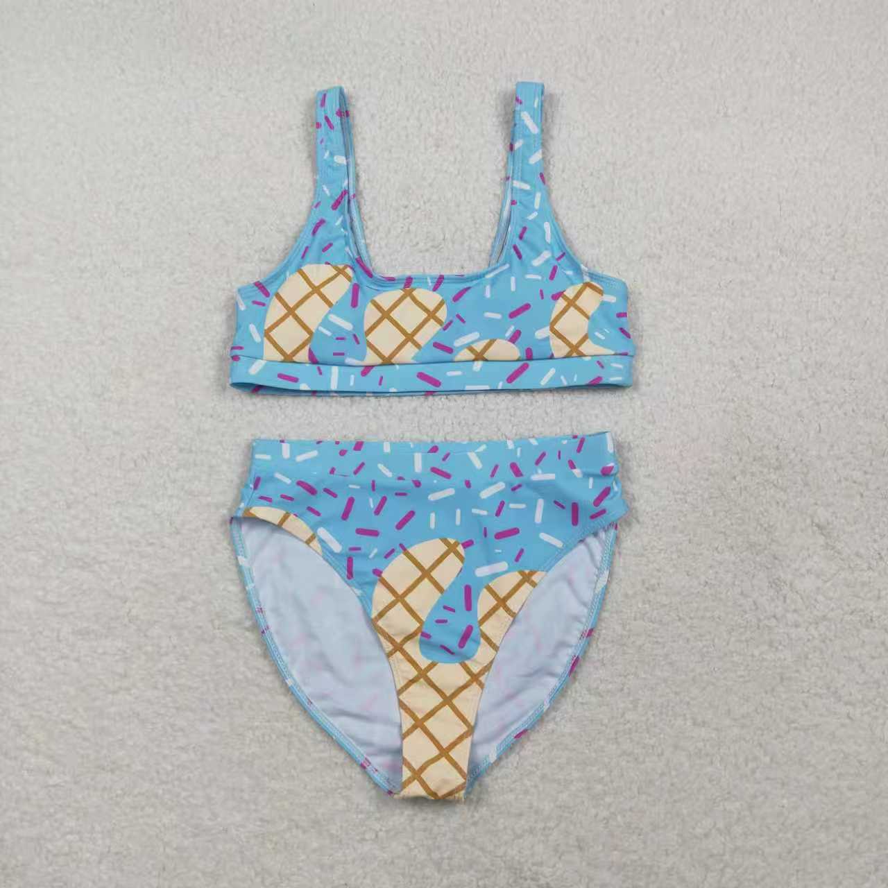 Sibling Adult Women Drip Sprinkles Team Swimsuits Trunks Bottom