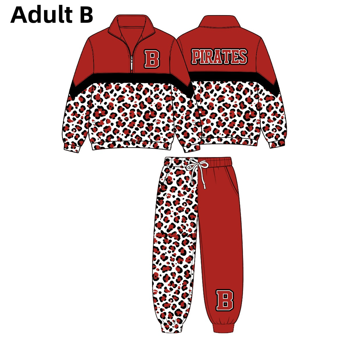 Preorder (5 MOQ)  Adult and size Sport Outfit , Link for Tessa Jo