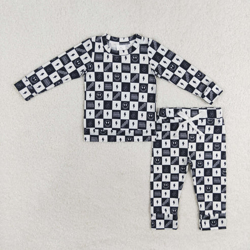 Baby Boys Western Sibling Long Sleeve Pajama Set