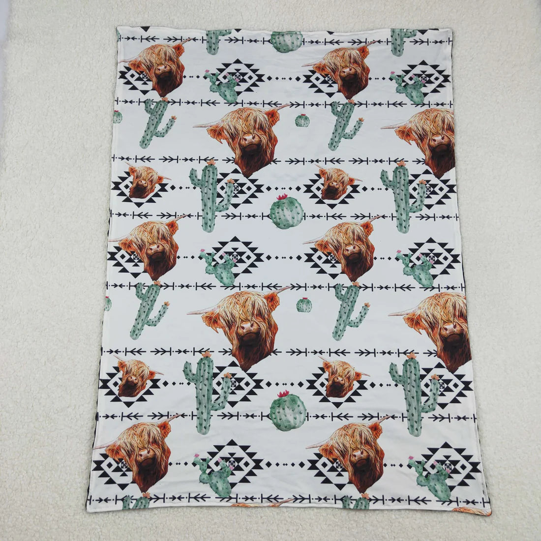 Baby Toddler Baby Western Highland Cow Blankets