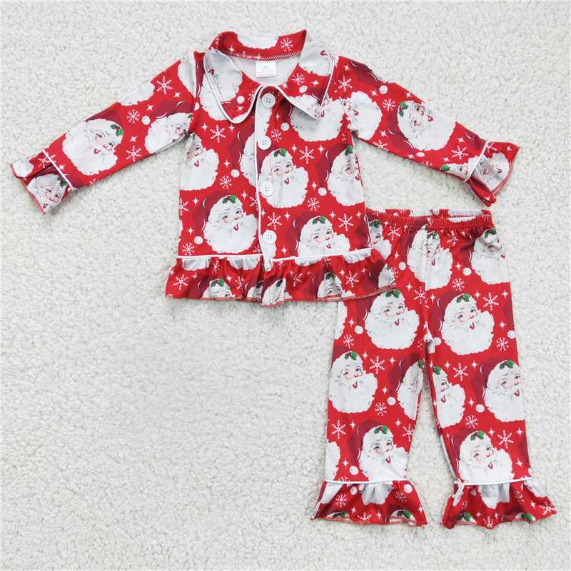 Sibling Toddler Girls Boys Christmas Long Sleeve Pajama Set