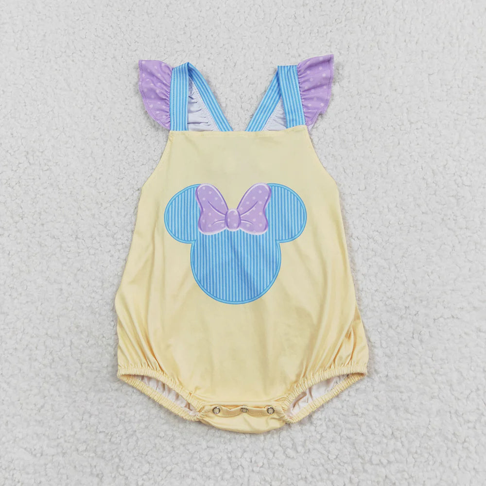Sibling Baby Kids Mouse Head Shirt Top Shorts Clothes Sets Rompers