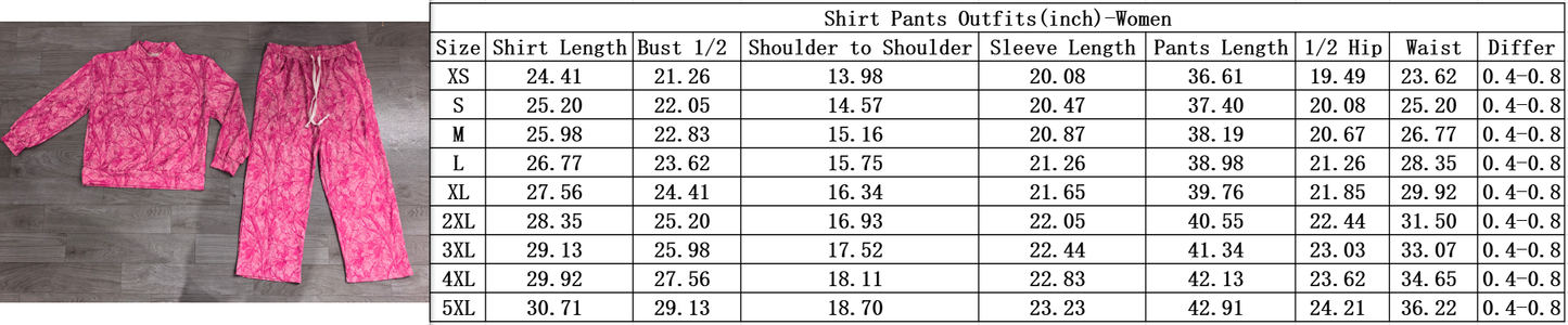(Custom Design Preorder MOQ 5 Each) Teams Alabama Polka Dot Mock Necks Top Pockets Pants Girls & Woman Clothes Set