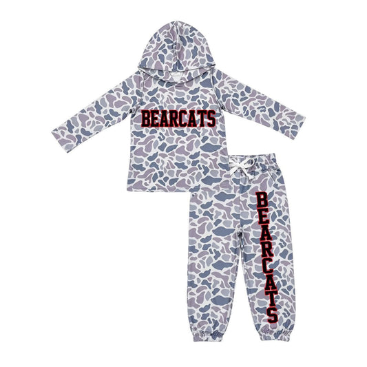 Preorder (5 MOQ)  Adult  Bearcats Camo Hoodie Outfit