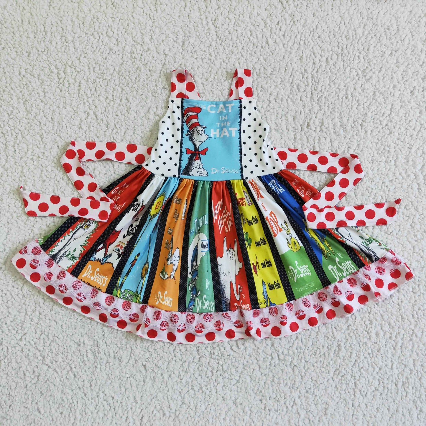 (Promotion)Dr.Reading Sleeveless girls twirl dress A12-22