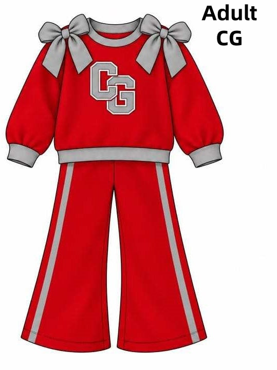 Preorder (5 MOQ)  Adult and size Sport Outfit , Link for Tessa Jo