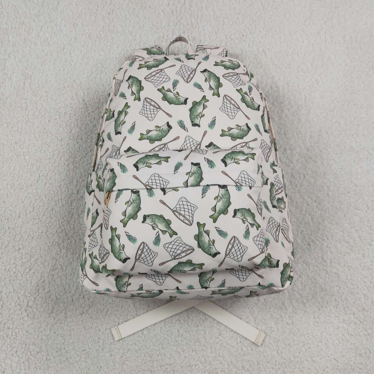 Baby Kids Children Fishing Green Color Back Bags