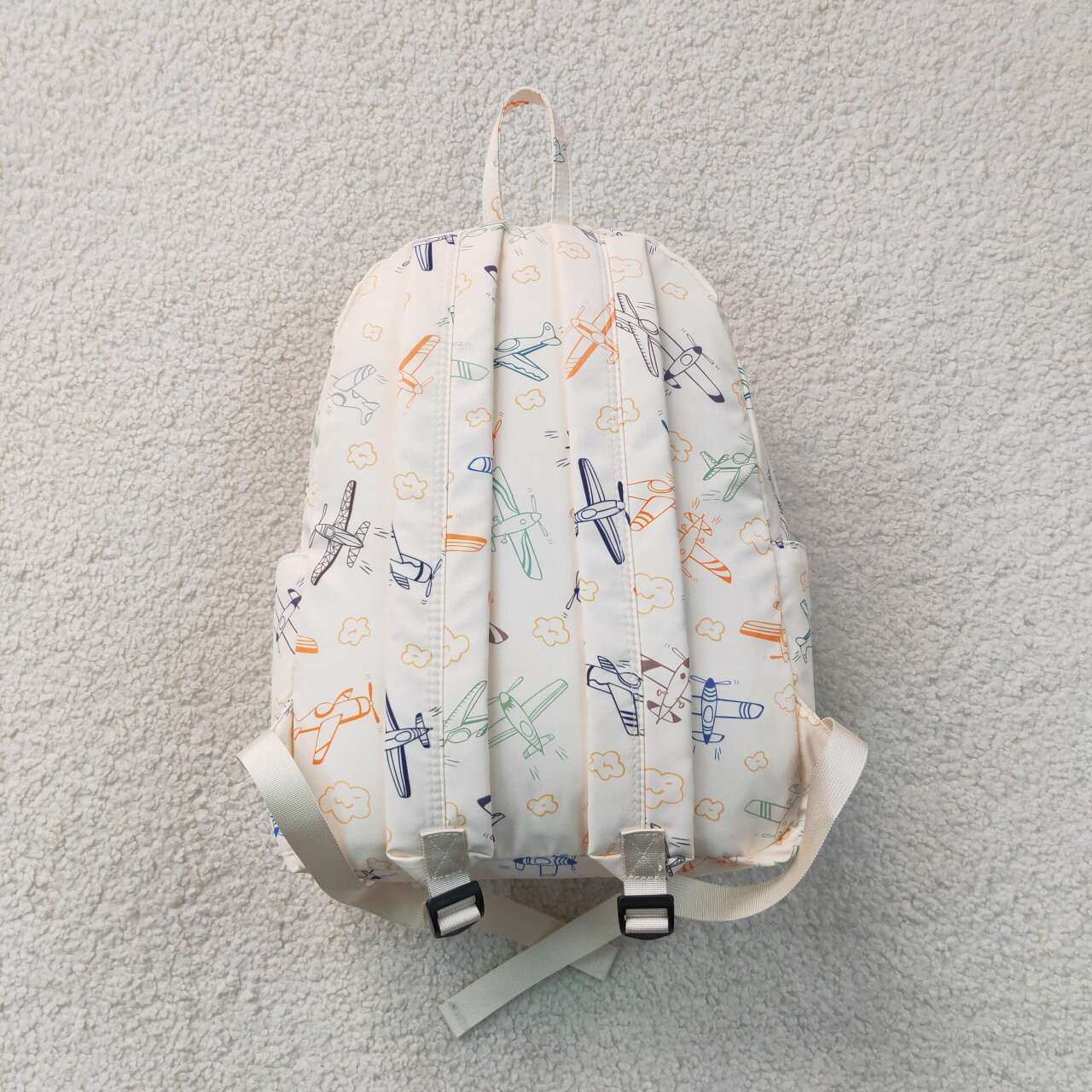 BA0220 Baby Kids Girls Airplane Backpack Zip Back Bags