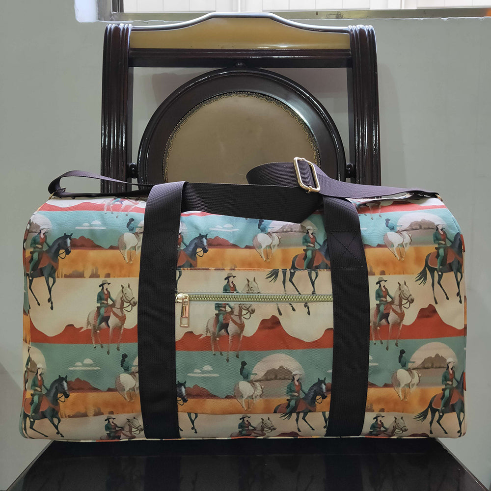 Western Rodeo Cowboys Adult Gym Bags