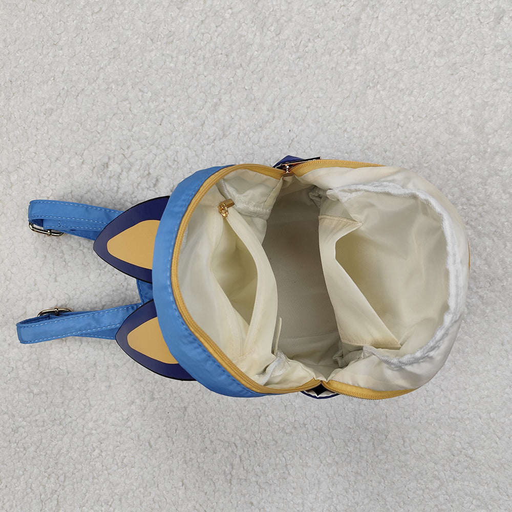 Baby Kids Cute Blue Dog Ears Backpacks Bags