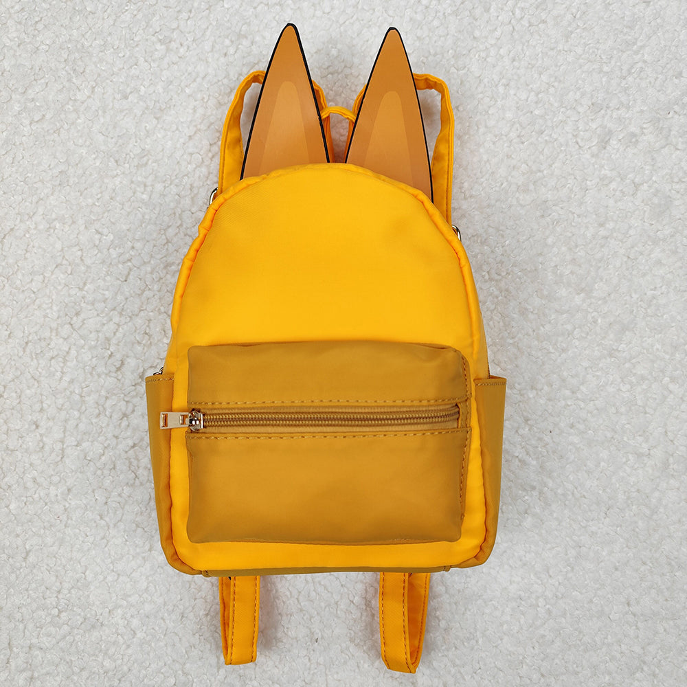 Baby Kids Cute Orange Dog Ears Backpacks Bags
