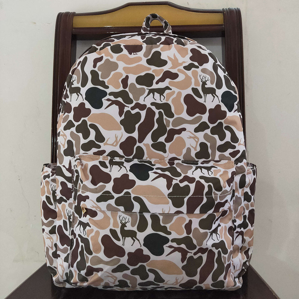 Baby Kids Deer Camouflage Backpacks Bags
