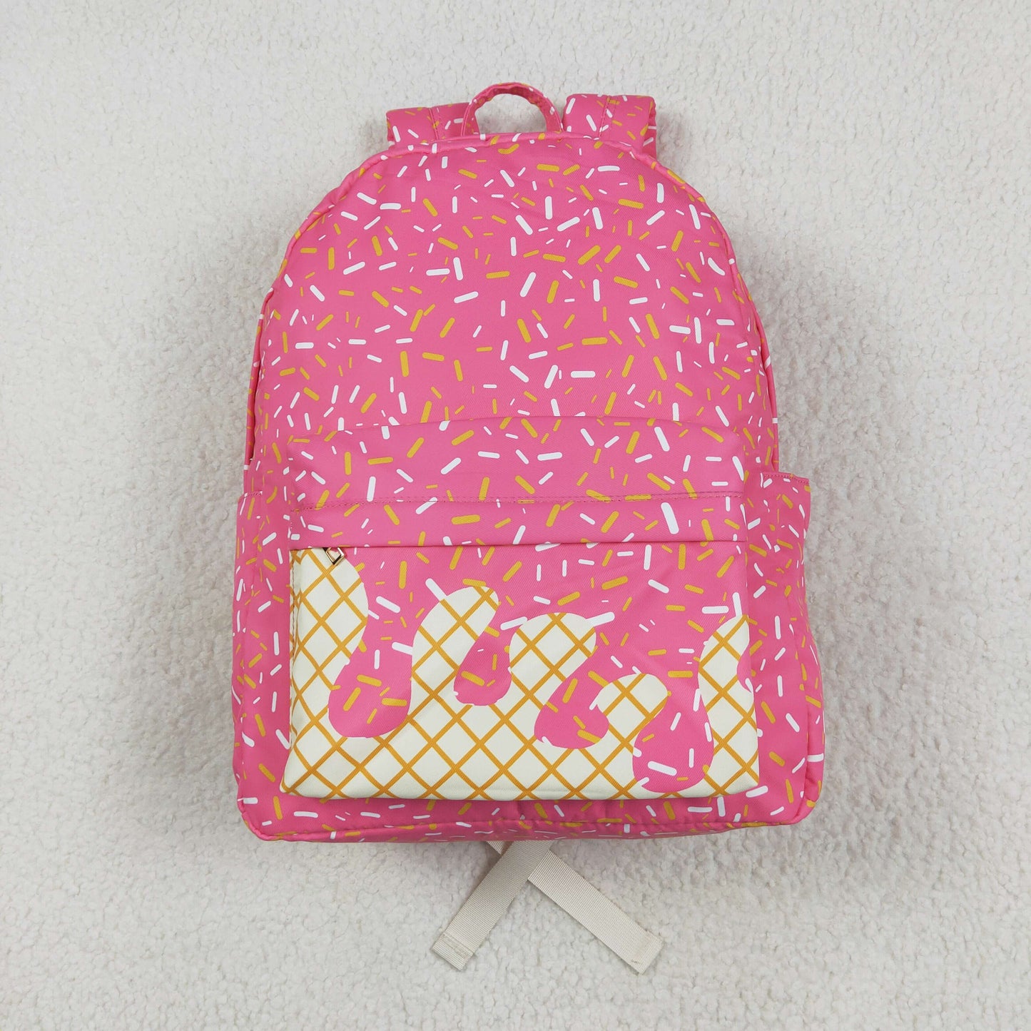 Sibling Baby Boys Girls Drip Sprinkles School Back Bags