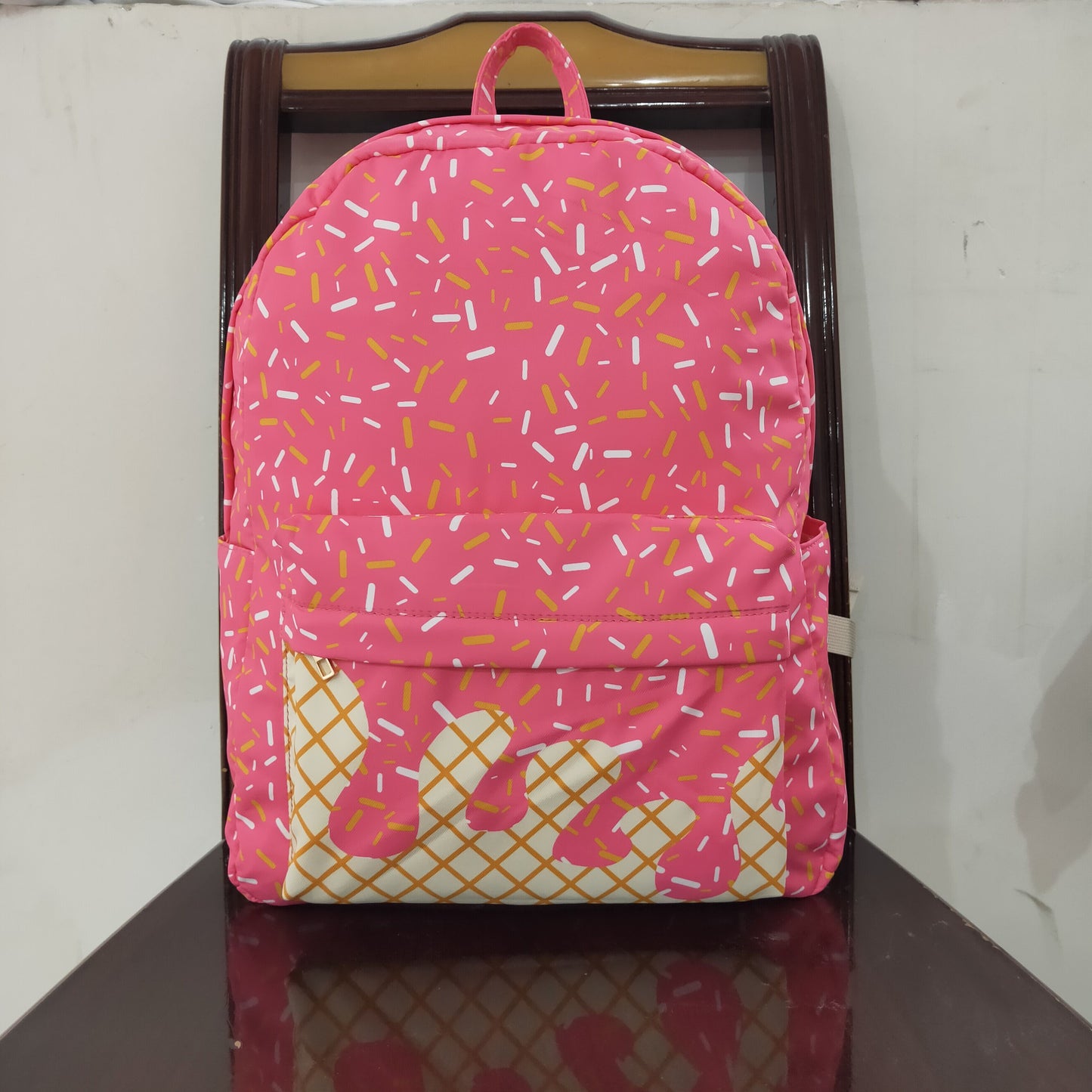 Sibling Baby Boys Girls Drip Sprinkles School Back Bags