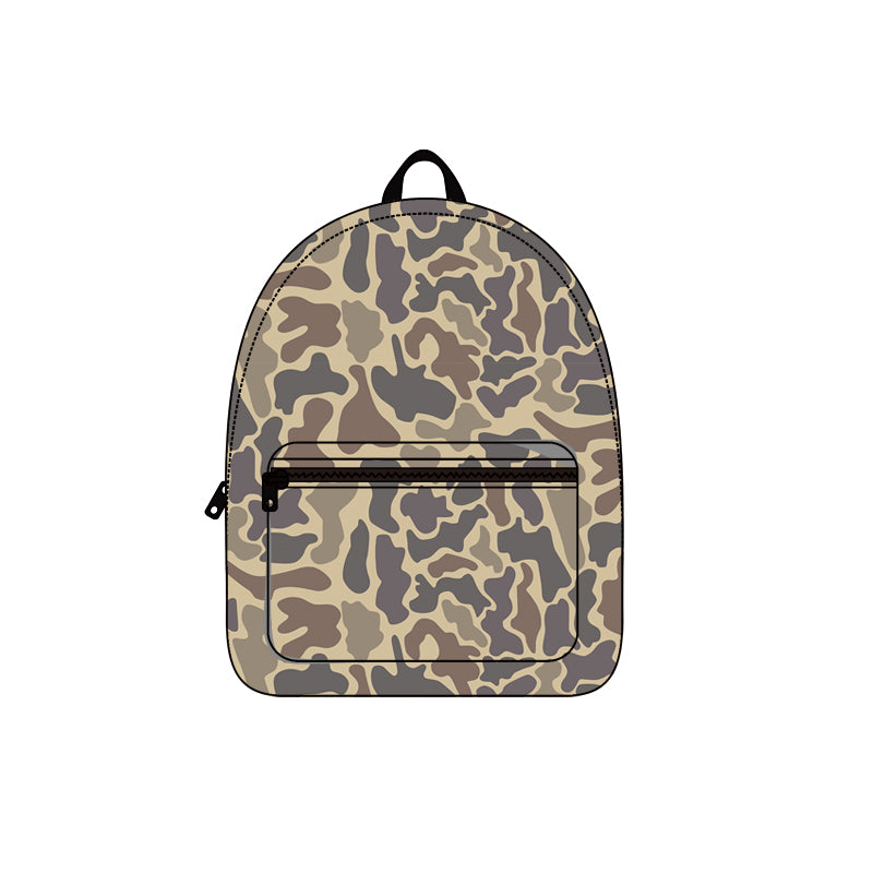 6.26 Kids Girls Boys Brow Camo Back Bags Preorder