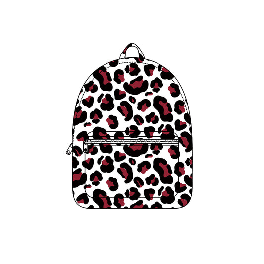 8.5 BA0420 Preorder Teams Black Wine Camo Print Kids Backpack