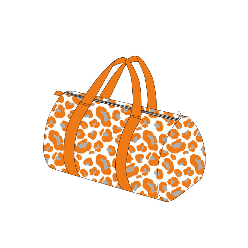 8.5 BA0430 PPreorder Teams Orange Grey Camo Print Kids Gym Bag