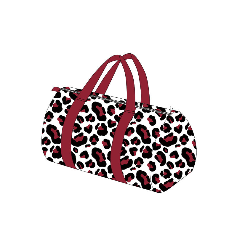 8.5 BA0434 Preorder Teams Black Wine Camo Print Kids Gym Bag