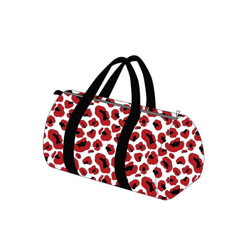 8.5 BA0435 Preorder Teams Red Black Camo Print Kids Gym Bag