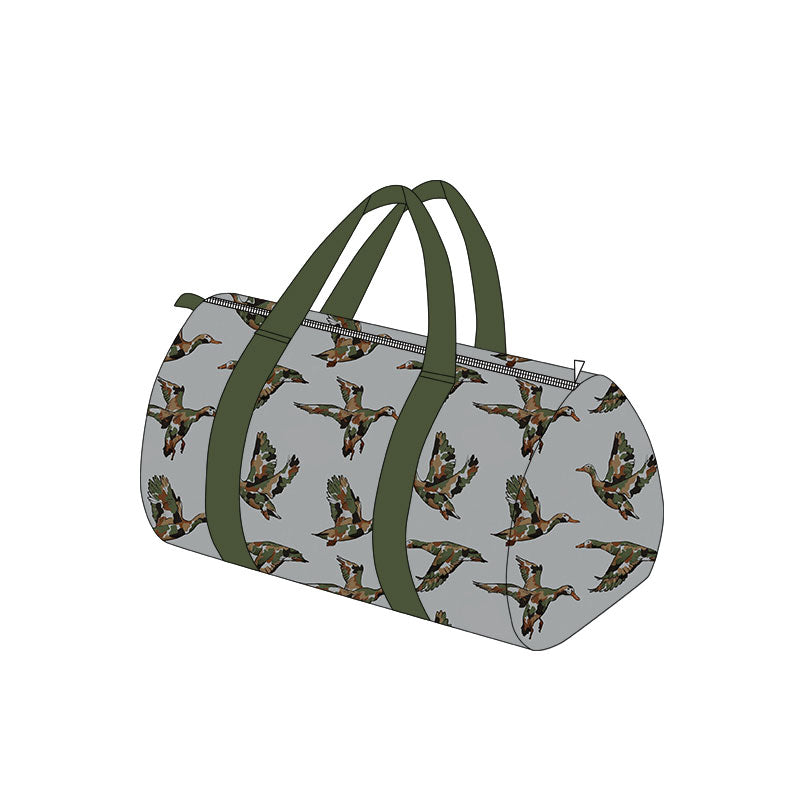 9.24 BA0440 Preorder Mallard Duck Camo Print Kids Gym Bag