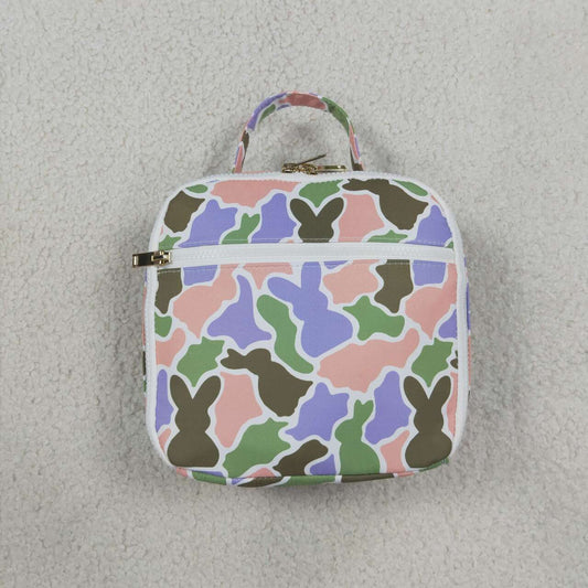 BA0463 Bunny Camo Kids Easter Lunch Boxes Bags