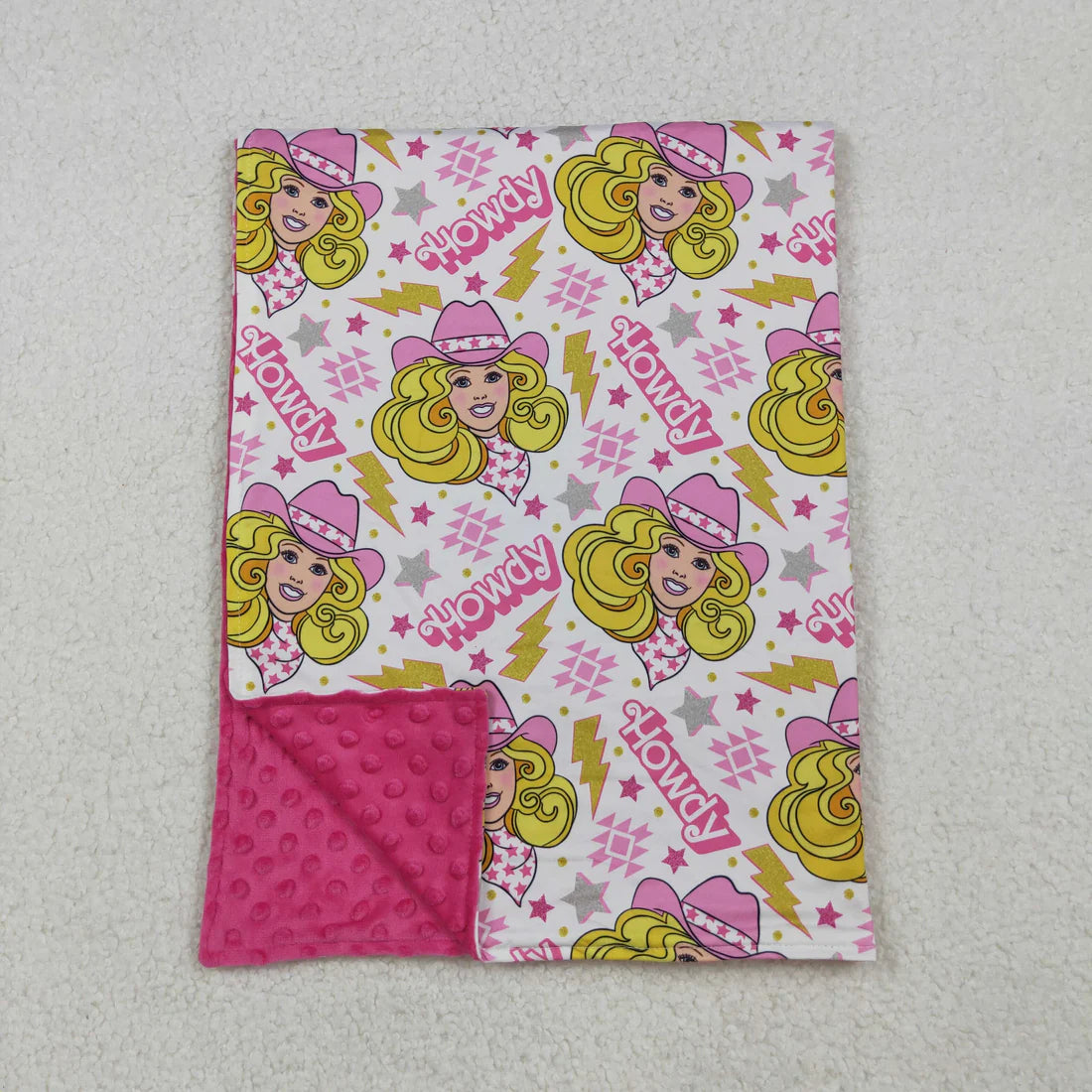 Baby Toddler Western Minky Blankets
