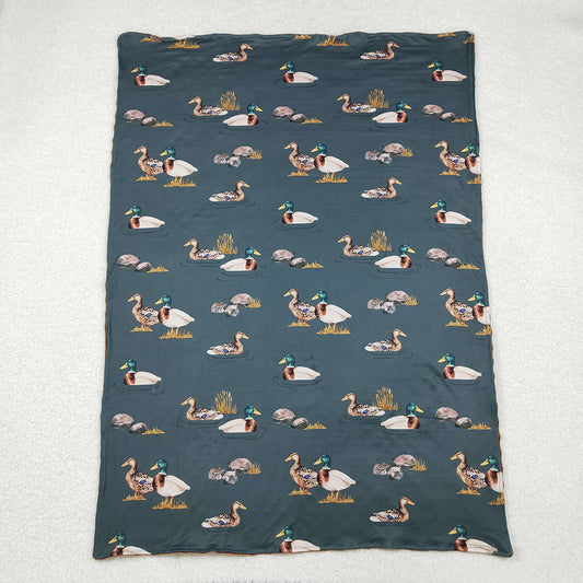 Baby Kids  Mallard Duck Minky Blankts