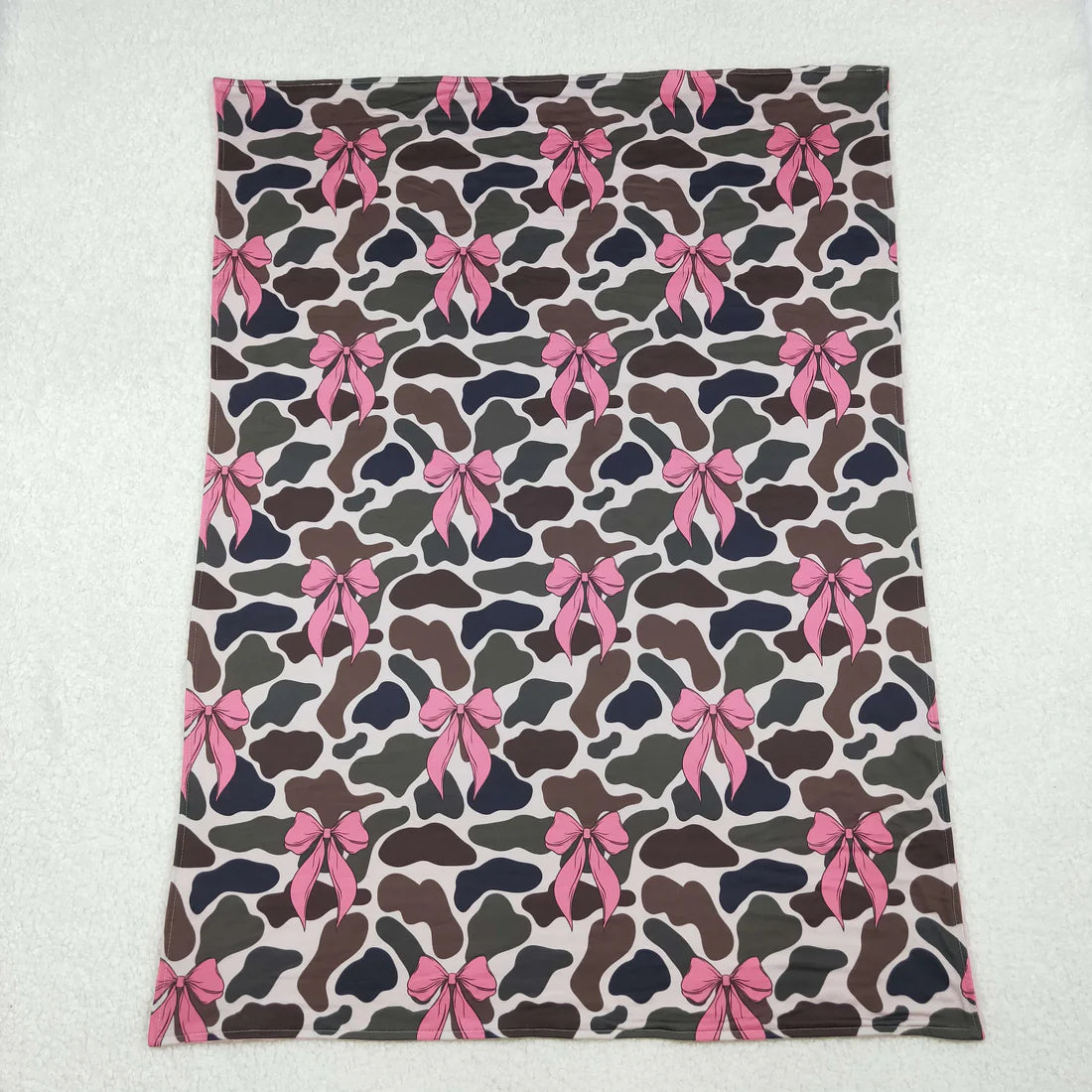Sibling Baby Kids Flowers Bows Blankets