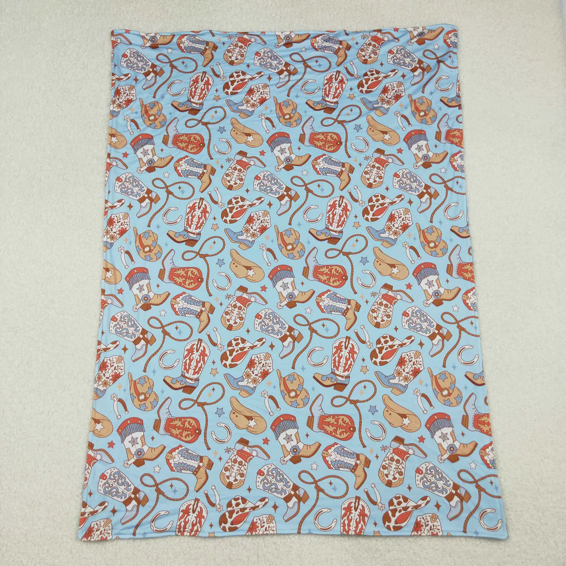 Baby Toddler Western Minky Blankets
