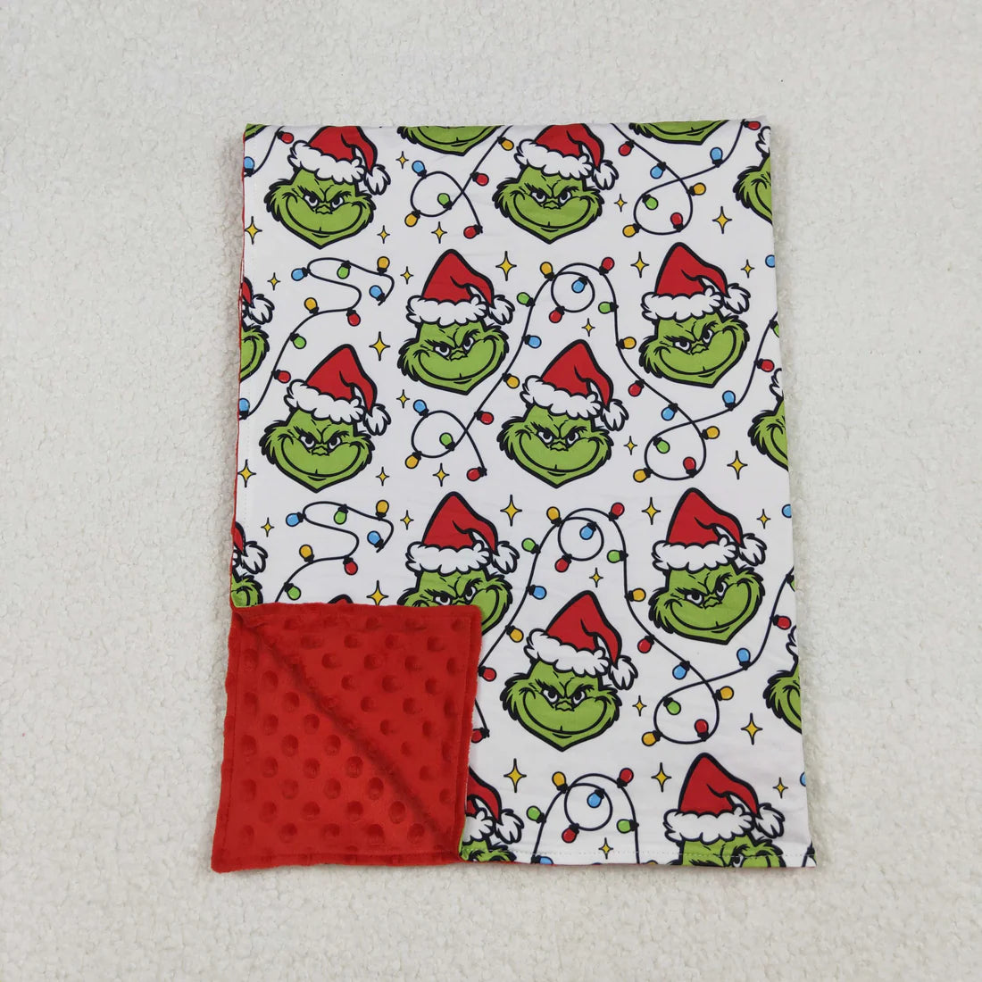 Baby Toddler Christmas Minky Blankets