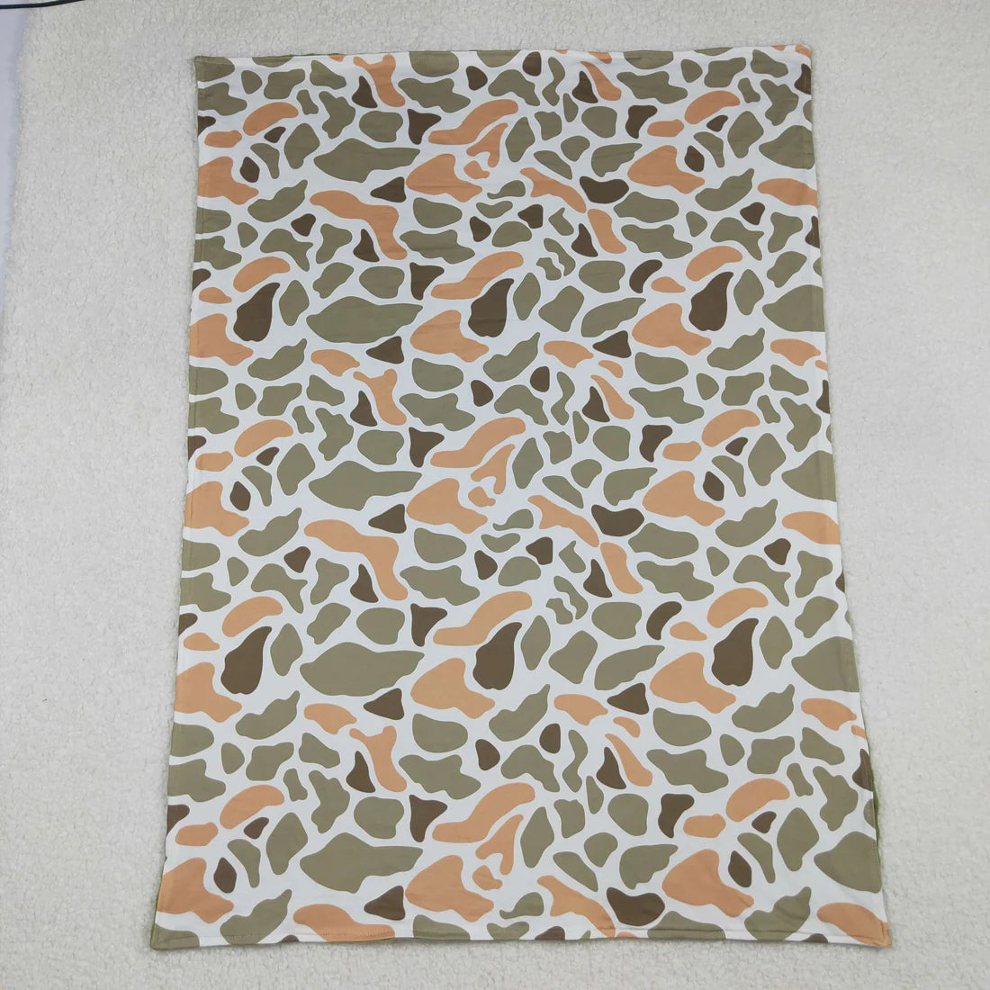 Sibling Baby Camo Ducks Hunting Blankets