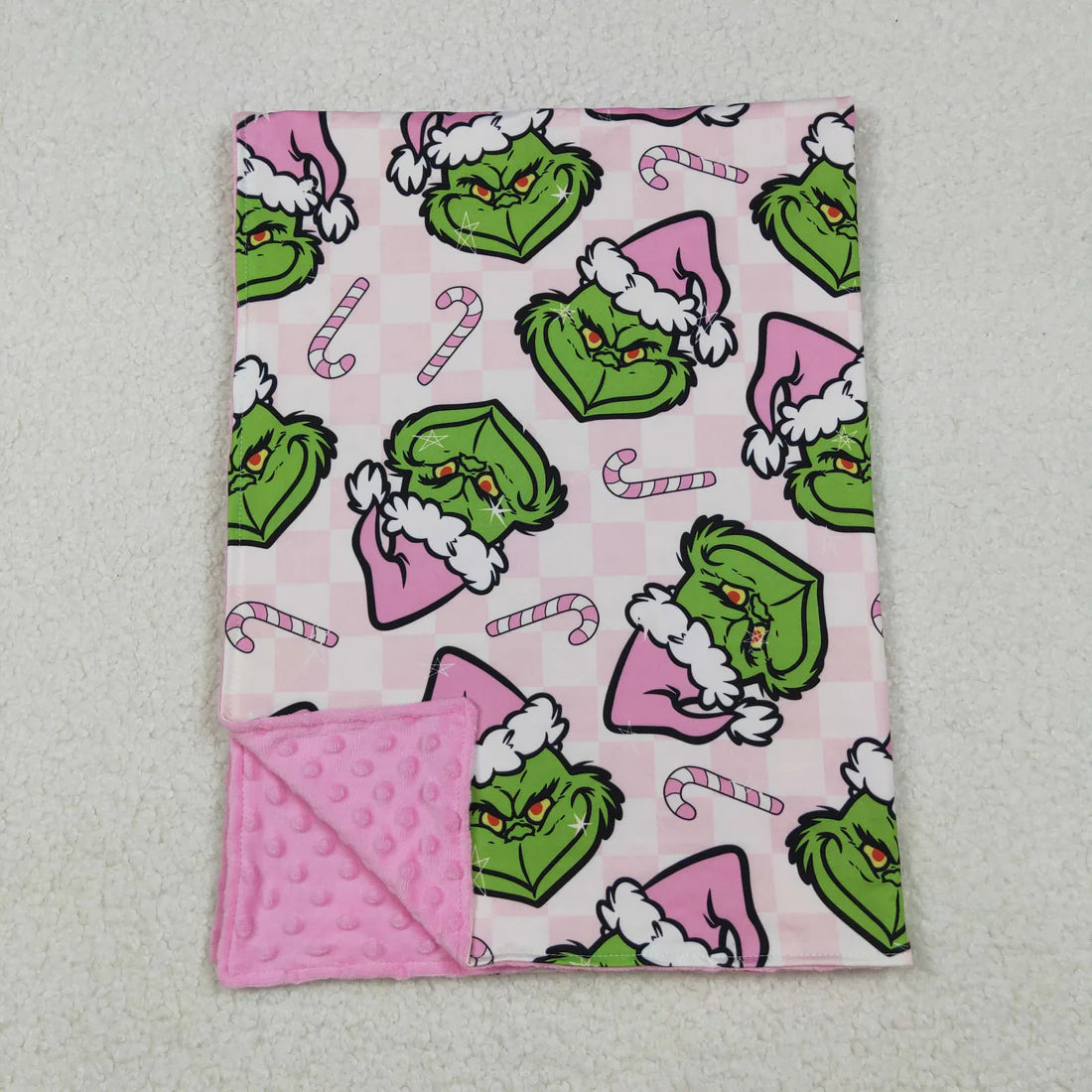Baby Toddler Christmas Minky Blankets