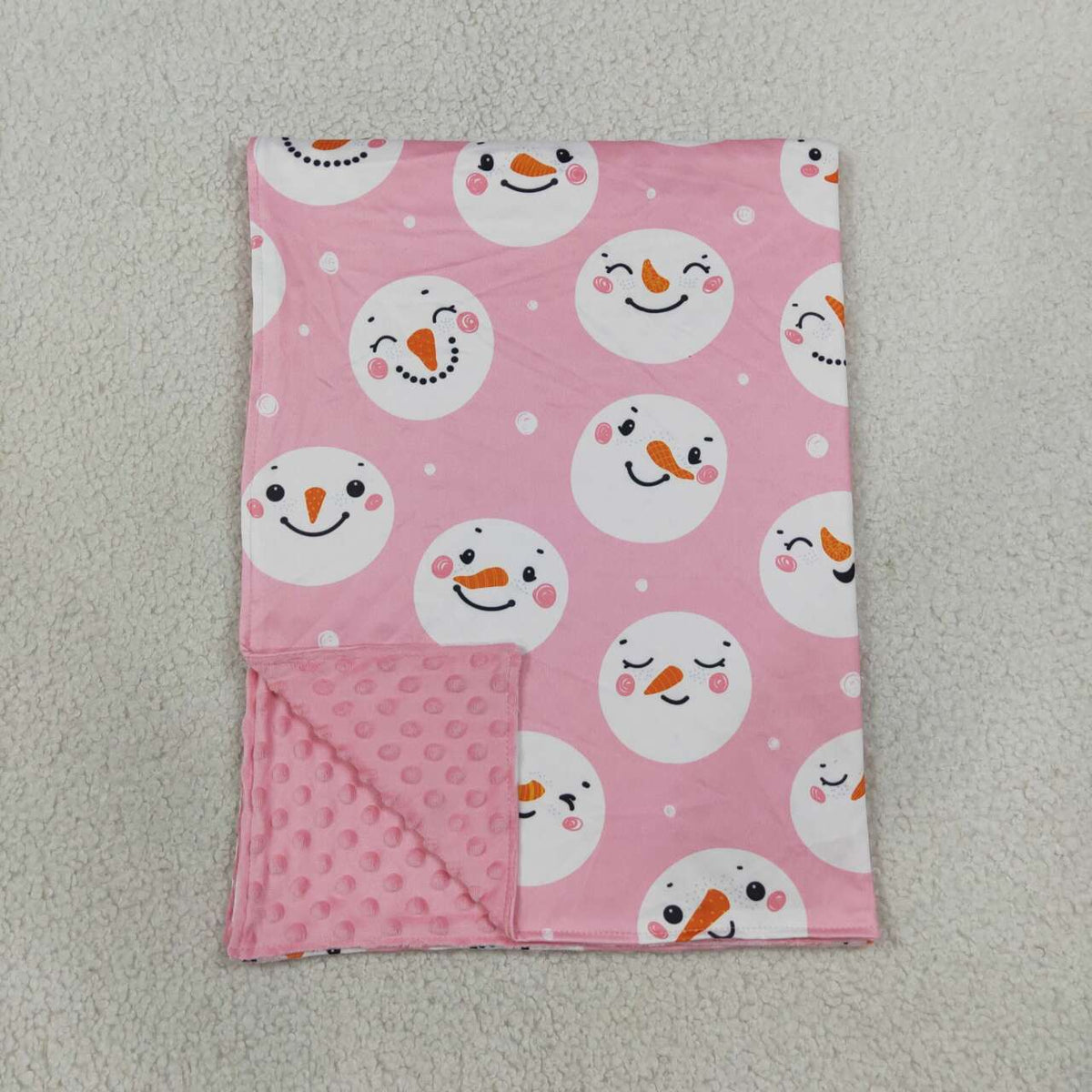 Sibling Baby Girls Boys Winter Snowman Pajama Set Zipper Romper Blanket