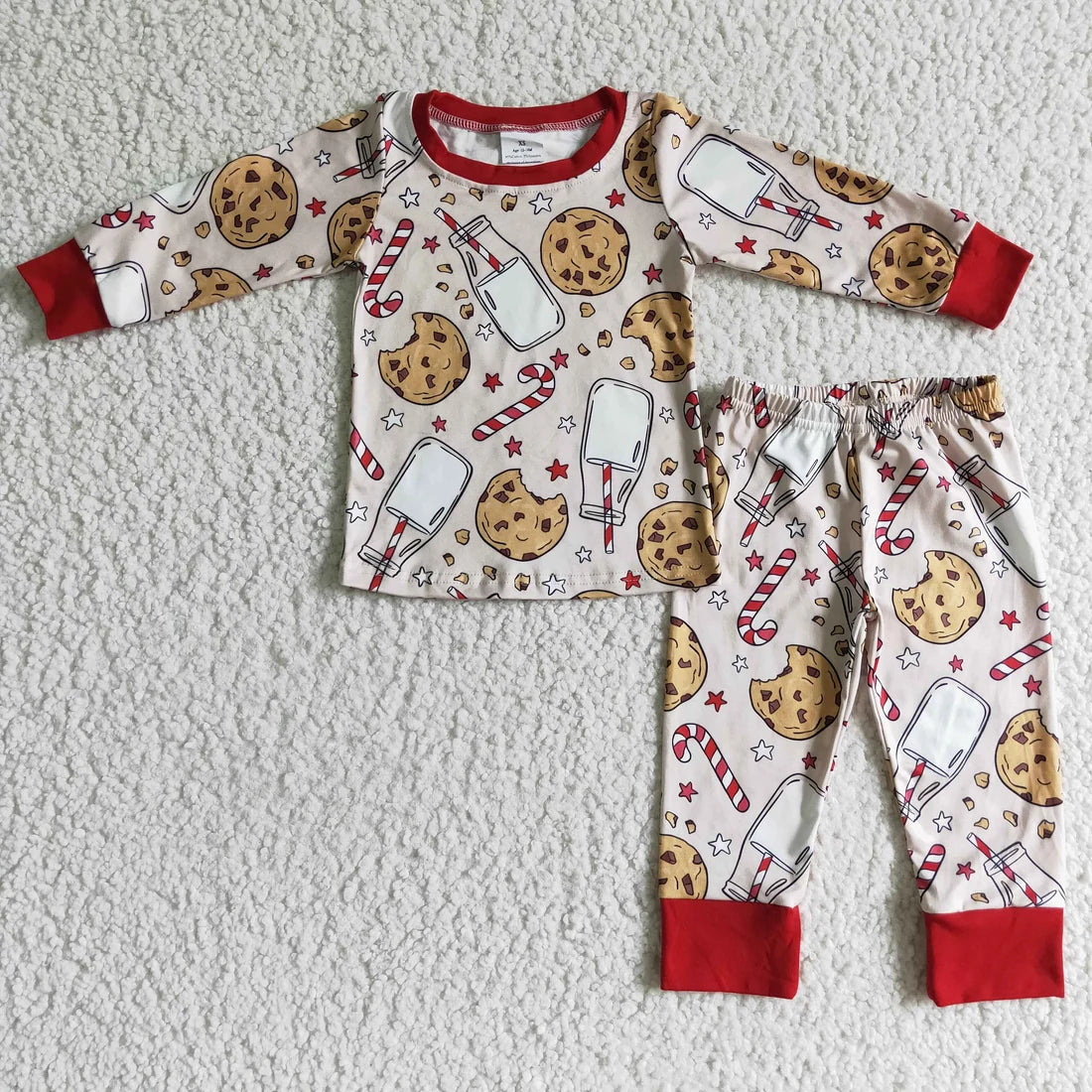 Sibling Baby Boys Christmas Long Sleeve  Top Pants Outfit