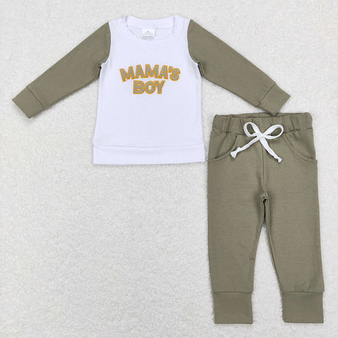 Mama's Girl Mama's Boy Sibling Outfit