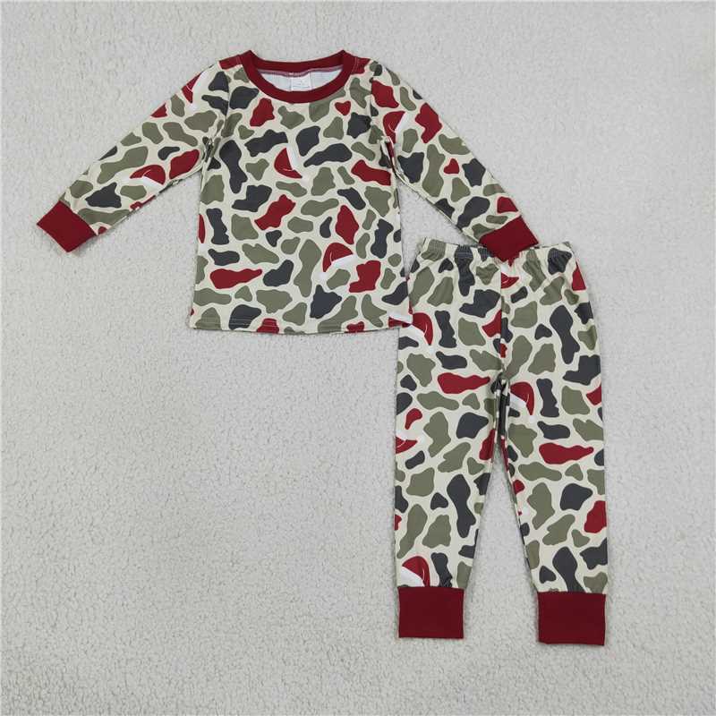 Sibling Toddler Girls Boys Christmas Long Sleeve Pajama Set