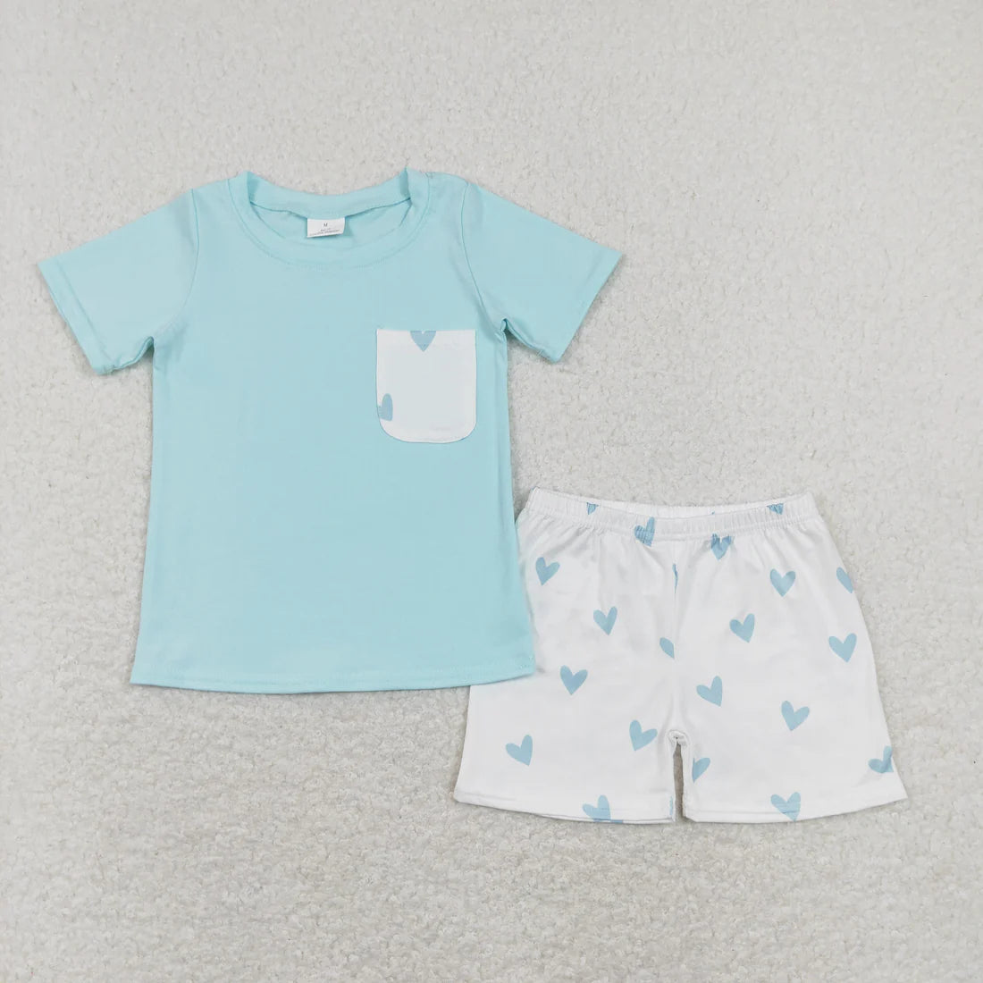 Sibling Baby Boys Pockets Tee Shirts Shorts Summer Clothes Sets
