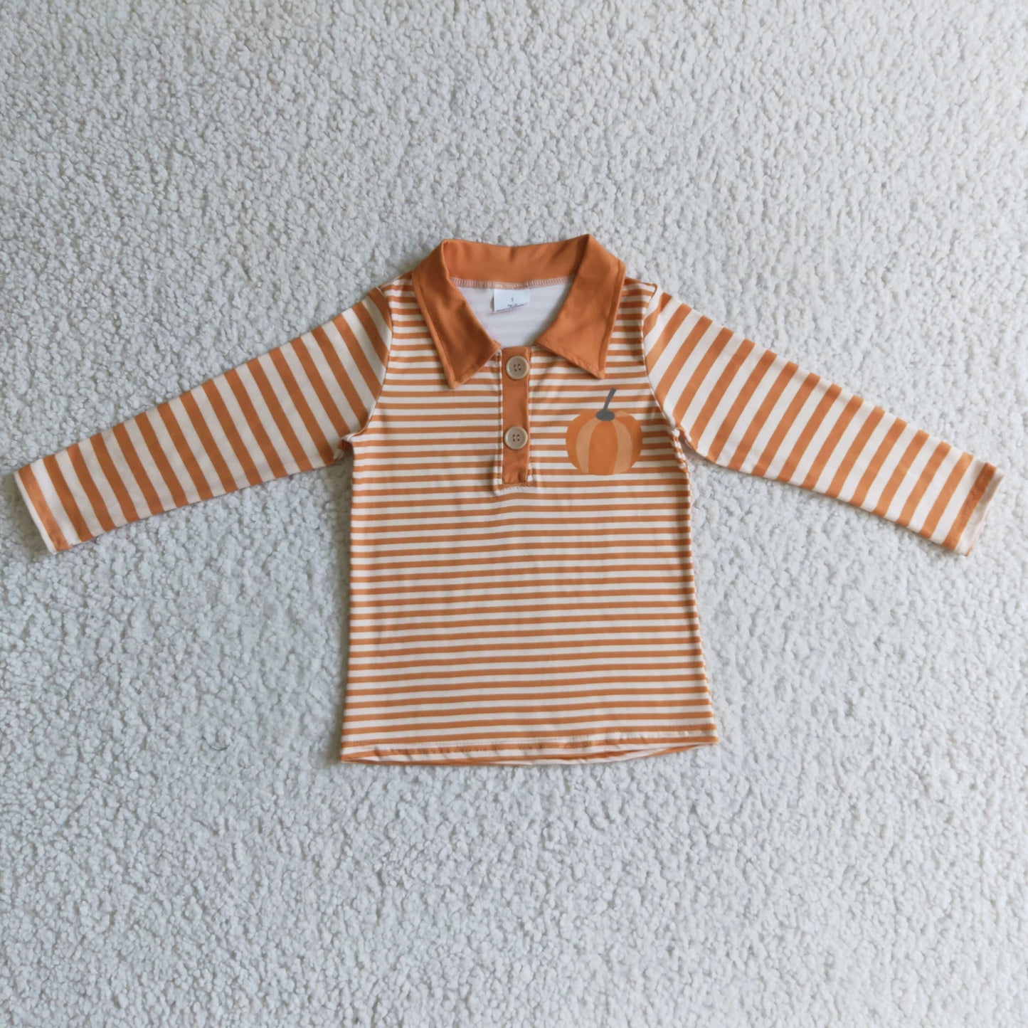 Boys fall pumpkin print pullover    BT0039