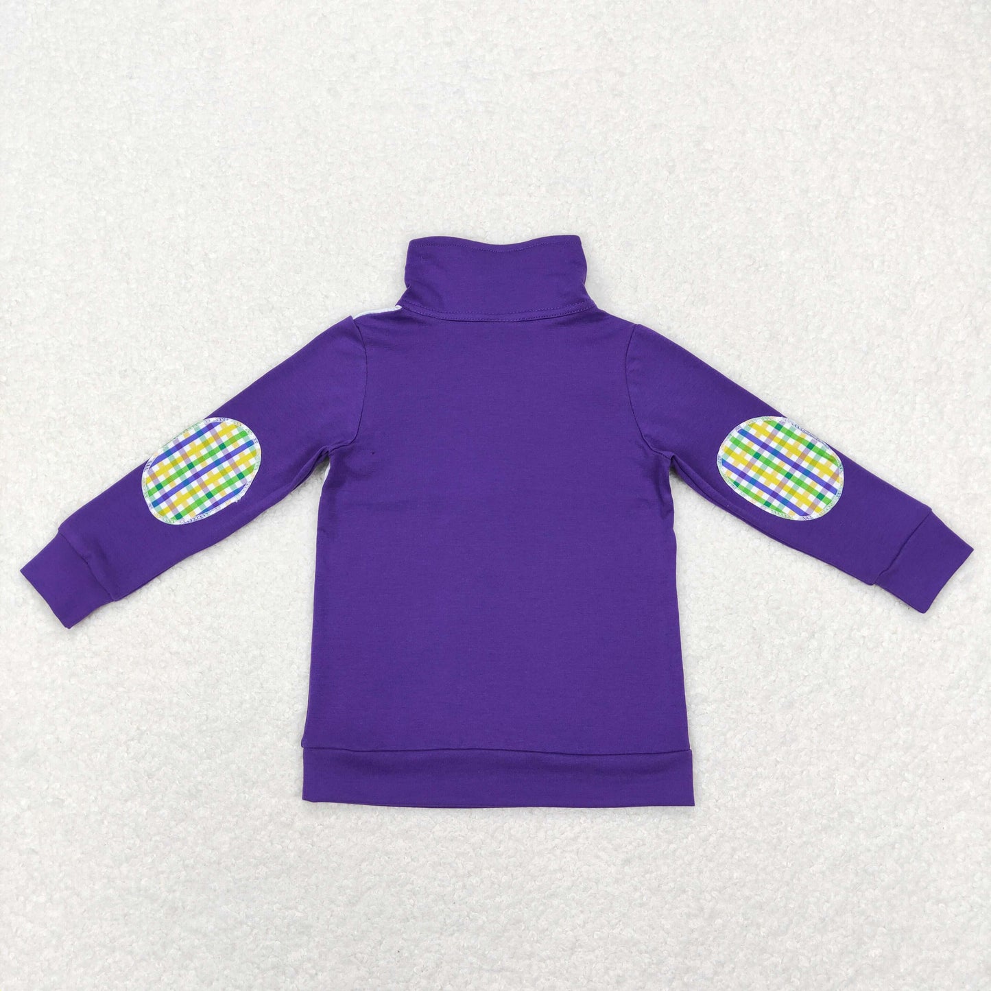 Sibling Baby Boys Mardigras Button Zipper Pullovers Top