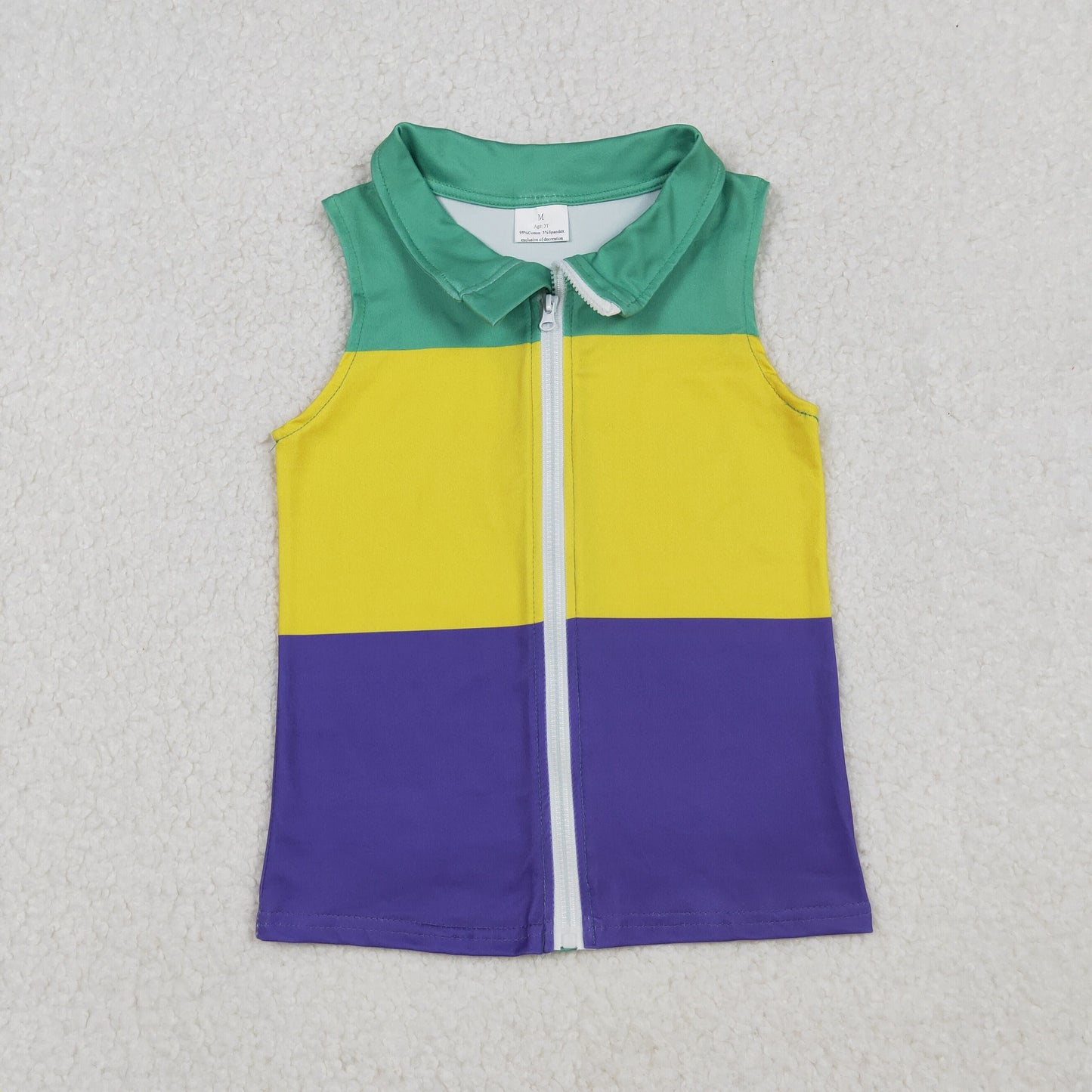 Sibling Baby Kids Mardigras Polo Shirts Knee Length Dresses