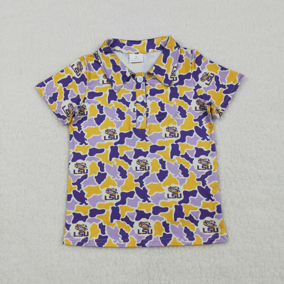 Sibling Baby Girls   LSU Active Dress ,Shorts & Boys Shirt